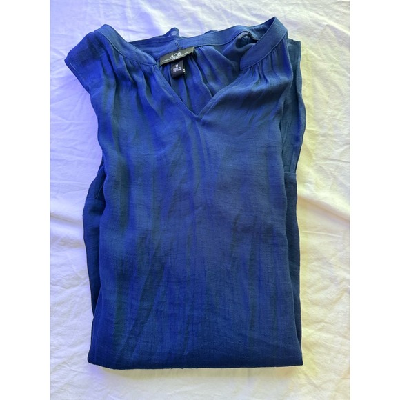 AGB Dress - worn once - Blue with Slip Built in - size Medium - Picture 6 of 6